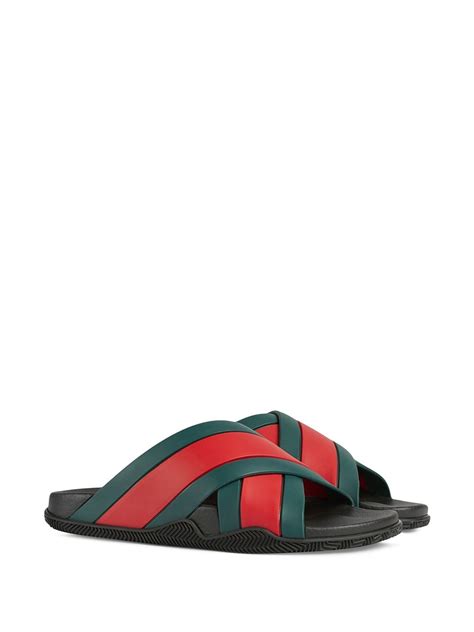 gucci agrado web stripe slide sandal|Gucci Agrado Web Stripe Slide Sandal .